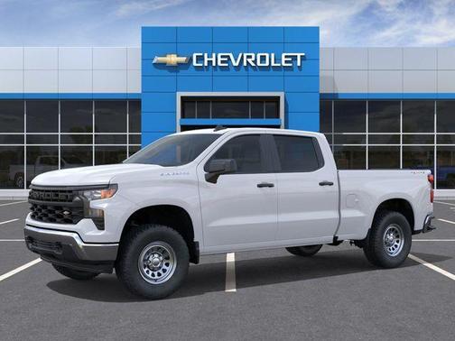 Summit White 2026 Chevrolet Silverado 1500 WT