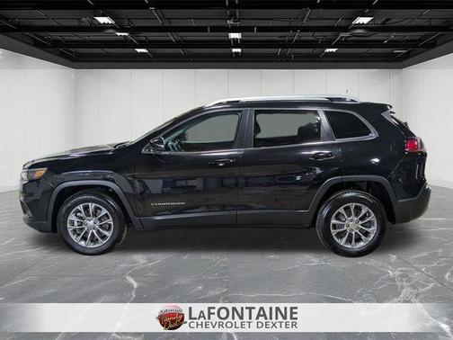 Diamond Black 2021 Jeep Cherokee Latitude Lux