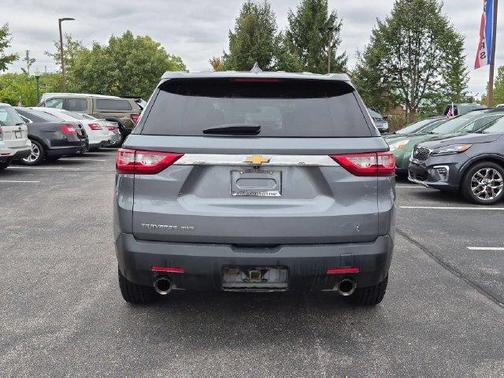 Steel Metallic 2020 Chevrolet Traverse LS
