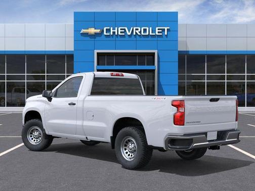 Summit White 2026 Chevrolet Silverado 1500 WT