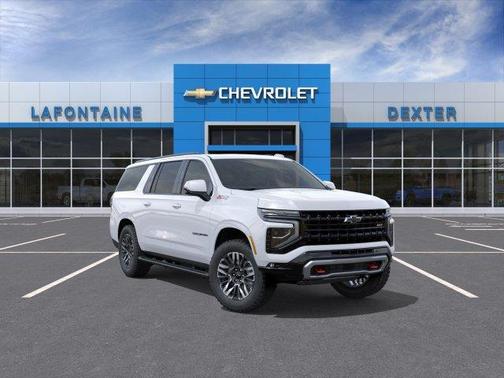 Summit White 2026 Chevrolet Suburban Z71