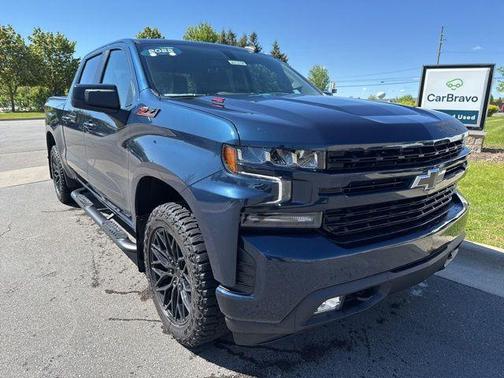 Blue Metallic 2022 Chevrolet Silverado 1500 Limited RST