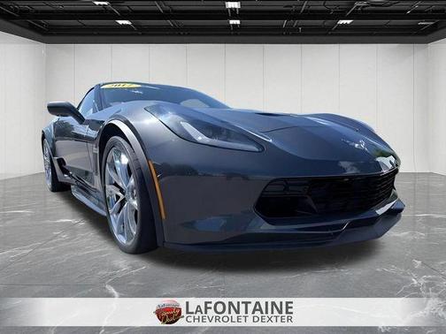Watkins Glen Gray Metallic 2017 Chevrolet Corvette Grand Sport