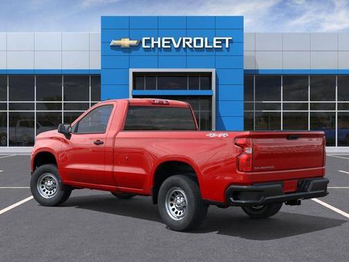 Red 2026 Chevrolet Silverado 1500 WT