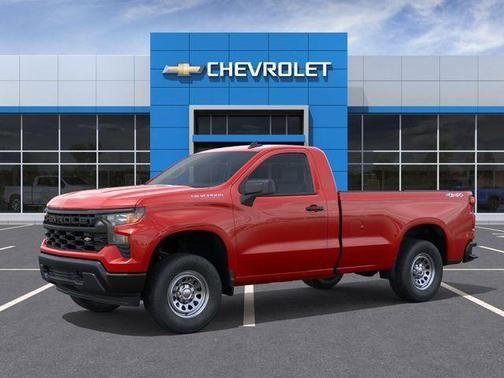 Red 2026 Chevrolet Silverado 1500 WT