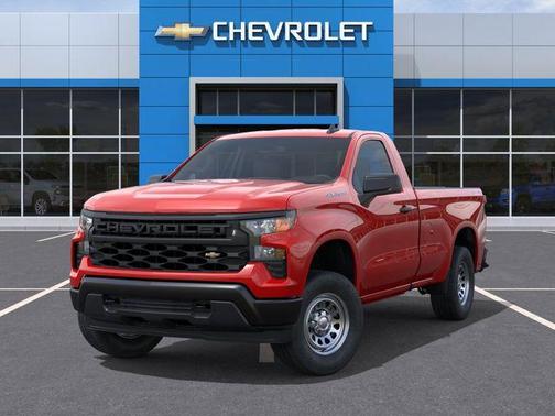 Red 2026 Chevrolet Silverado 1500 WT