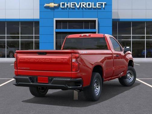 Red 2026 Chevrolet Silverado 1500 WT