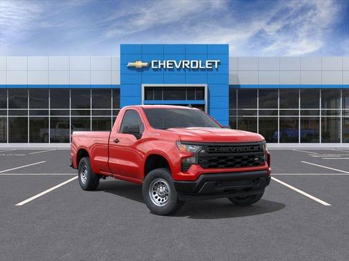 Red 2026 Chevrolet Silverado 1500 WT