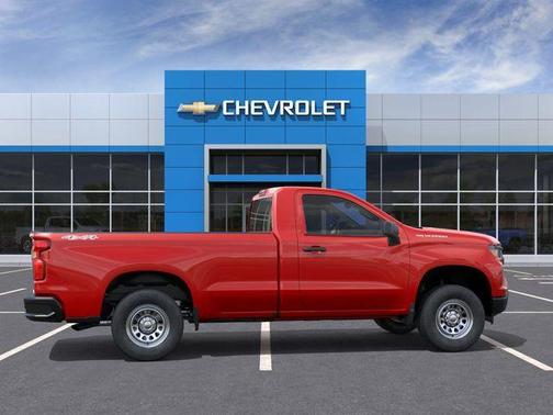 Red 2026 Chevrolet Silverado 1500 WT