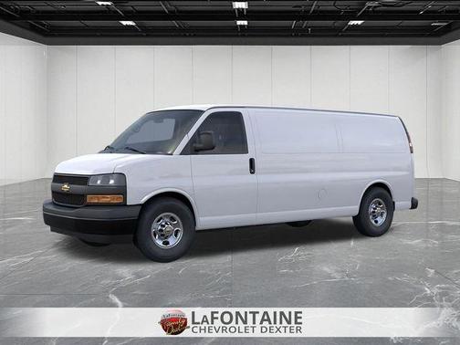 Summit White 2026 Chevrolet Express 3500 Work Van