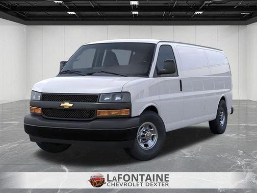 Summit White 2026 Chevrolet Express 3500 Work Van