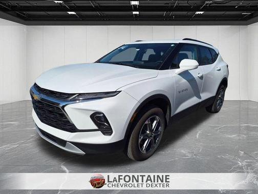 Summit White 2024 Chevrolet Blazer LT
