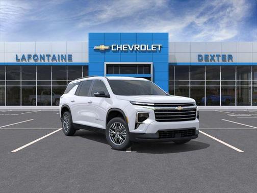 Summit White 2027 Chevrolet Traverse LT