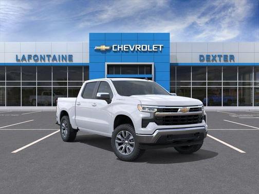 Summit White 2026 Chevrolet Silverado 1500 LT