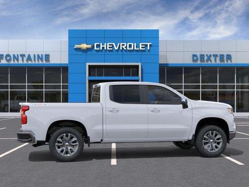 Summit White 2026 Chevrolet Silverado 1500 LT