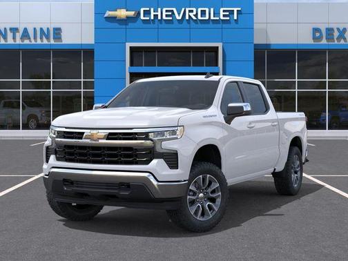 Summit White 2026 Chevrolet Silverado 1500 LT