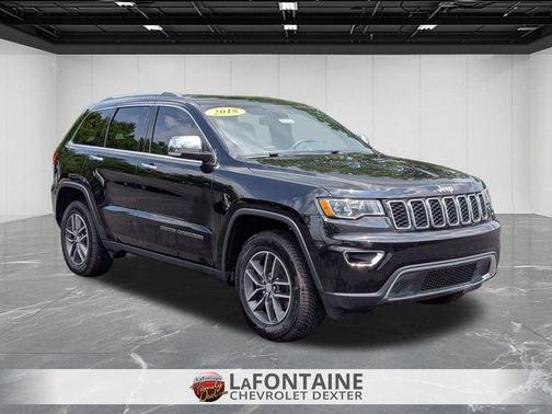 Diamond Black 2018 Jeep Grand Cherokee Limited