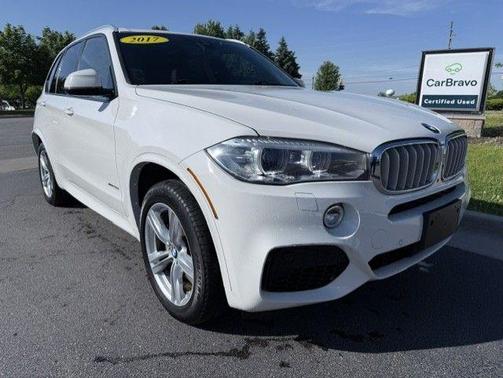 Alpine White 2017 BMW X5 xDrive50i