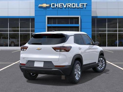 Summit White 2026 Chevrolet Trailblazer LS