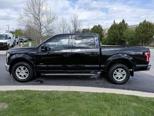 Shadow Black 2017 Ford F-150 Lariat