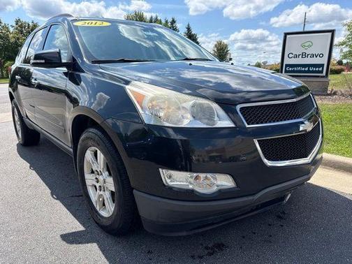 Black Granite Metallic 2012 Chevrolet Traverse 2LT