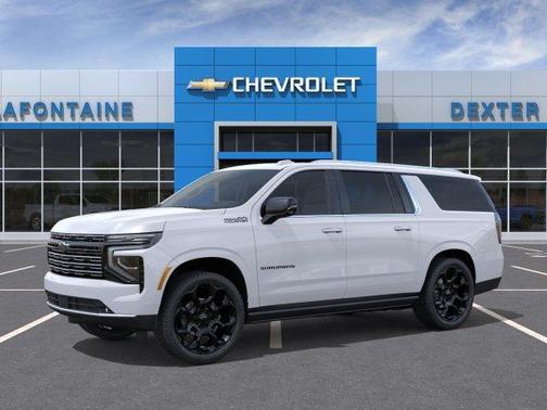 Polar White 2026 Chevrolet Suburban High Country