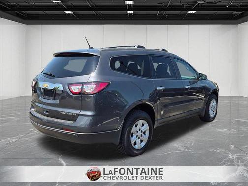 Cyber Gray Metallic 2014 Chevrolet Traverse LS