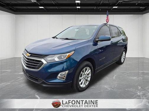 Pacific Blue Metallic 2019 Chevrolet Equinox 2LT