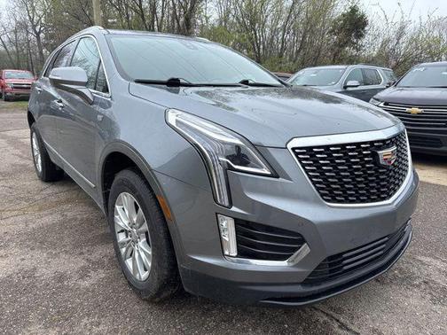Steel Metallic 2021 Cadillac XT5 Luxury