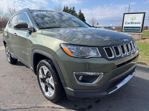 Olive Green Pearlcoat 2020 Jeep Compass Limited