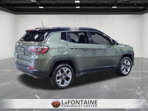 Olive Green Pearlcoat 2020 Jeep Compass Limited