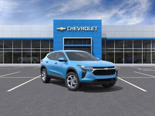 Blue 2026 Chevrolet Trax LS