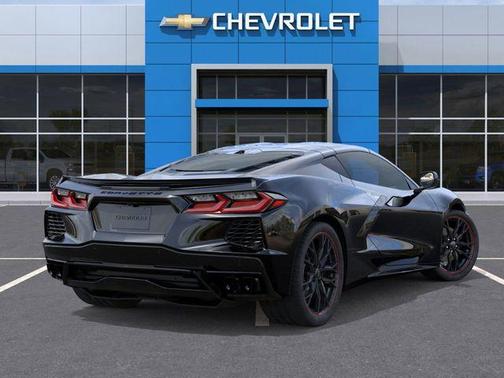 Black 2026 Chevrolet Corvette Stingray w/1LT