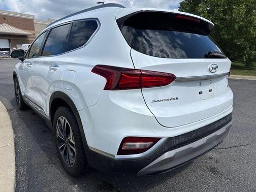 Quartz White 2019 Hyundai SANTA FE Ultimate
