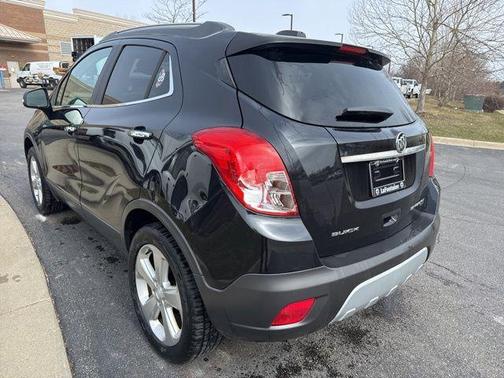 Carbon Black Metallic 2015 Buick Encore Leather