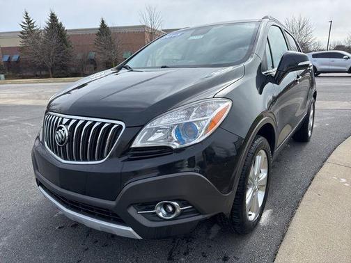 Carbon Black Metallic 2015 Buick Encore Leather