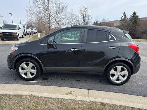 Carbon Black Metallic 2015 Buick Encore Leather