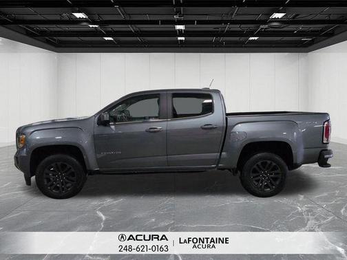 Satin Steel Metallic 2020 GMC Canyon SLE