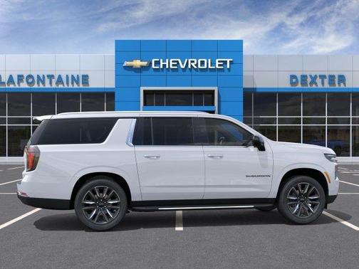 Summit White 2026 Chevrolet Suburban LS