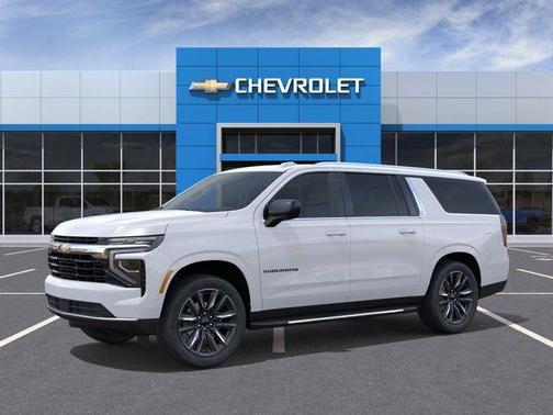 Summit White 2026 Chevrolet Suburban LS