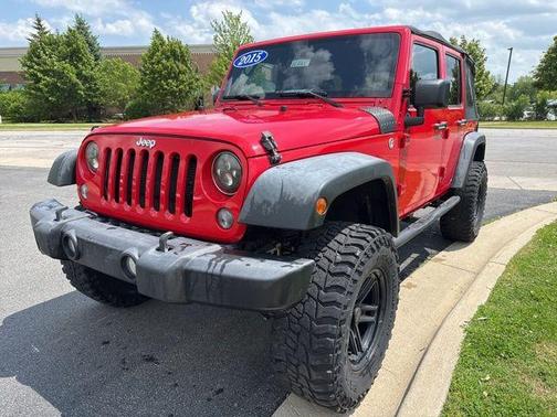 Firecracker Red 2015 Jeep Wrangler Unlimited Sport