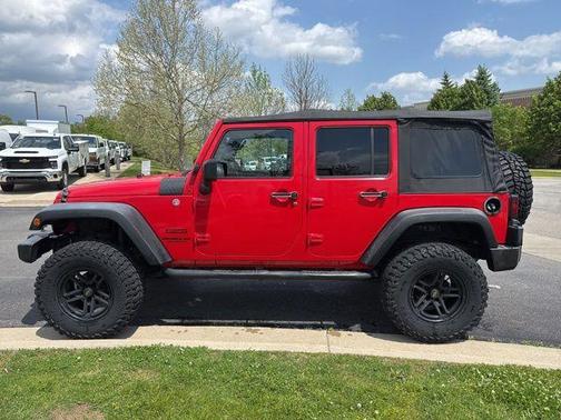 Firecracker Red 2015 Jeep Wrangler Unlimited Sport