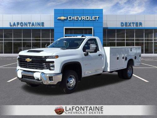 Summit White 2026 Chevrolet Silverado 3500 WT