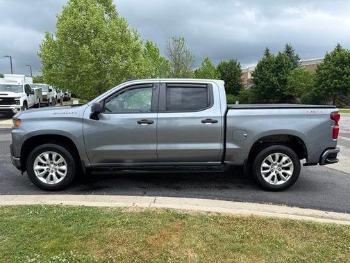 Steel Metallic 2021 Chevrolet Silverado 1500 Custom
