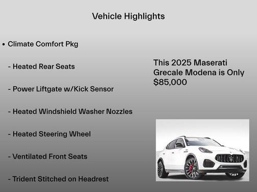 2025 Maserati Grecale Modena