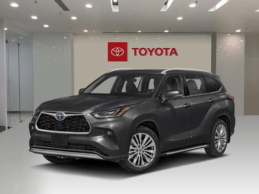 Midnight Black Metallic 2026 Toyota Highlander Hybrid Platinum