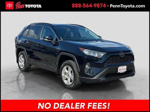 MIDNIGHT BLACK METALLIC 2019 Toyota RAV4 XLE