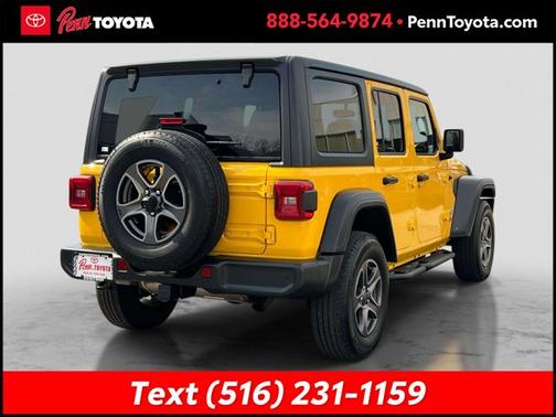 Hellayella Clearcoat 2018 Jeep Wrangler Unlimited Sport
