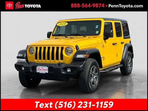 Hellayella Clearcoat 2018 Jeep Wrangler Unlimited Sport
