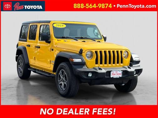 Hellayella Clearcoat 2018 Jeep Wrangler Unlimited Sport
